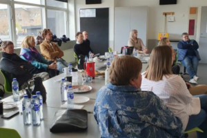 Lærerne i SHE4AHA er samlet til træningsdag på Blåbjerg Skole i Varde Kommune.